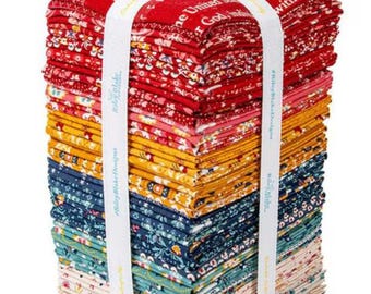 Americana Fat Quarter Bundle –Factory Cut and Wrapped - Lori Holt for Riley Blake Designs