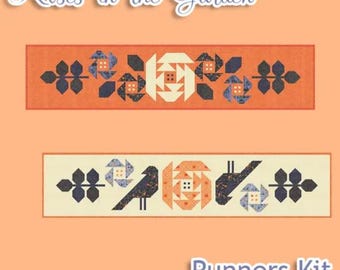 Roses in the Garden Table Runners Kit Featuring Coven by Robin Pickens