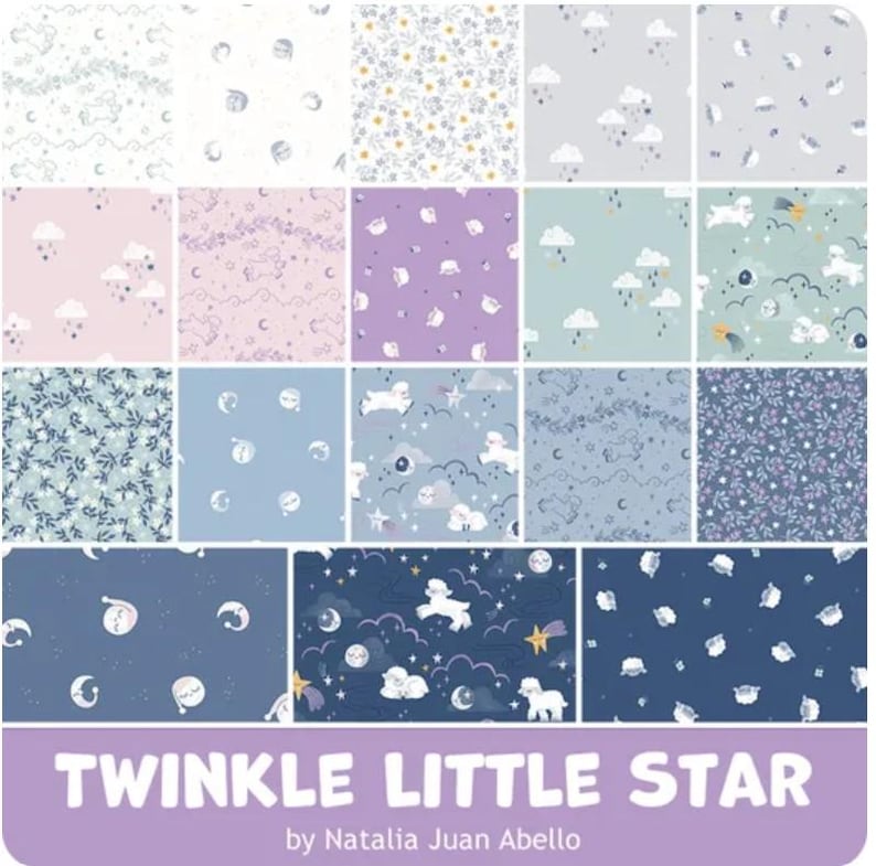 Baby Panel Quilt Kit- Twinkle Little Star- Designed by Natàlia Juan ...