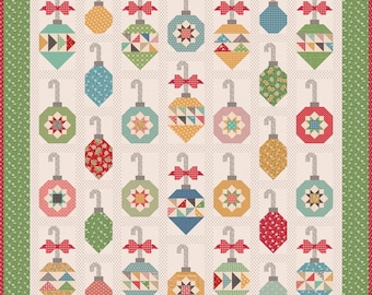 Decorating the Tree Quilt Kit by Lori Holt With the original Hometown Holiday Collection- limited