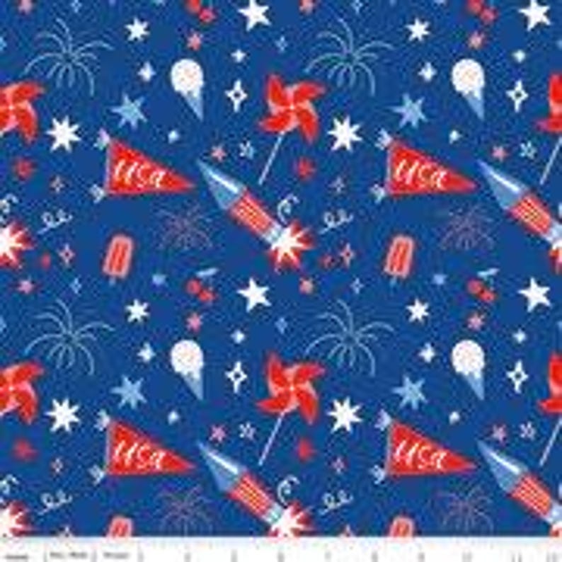 Liberty Stars Quilt Kit – Firecracker by My Minds Eye for Riley Blake ...
