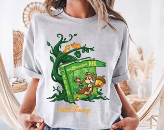 Camiseta Chip & Dale 10K, sudadera para el fin de semana del maratón de Disney 2026, sudadera con capucha para amantes del running, camiseta A Half Challenge, suéter para el viaje a Disneyland