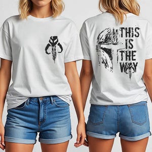 Sudadera "This Is The Way" de Star Wars, sudadera con capucha "The Mandalorian" de Disney, sudadera "Galaxy's Edge" de Star Wars, sudadera "Disneyland Family Vacation" imagen 2