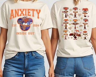 Disney Anxiety Shirt, Pixar Inside Out T-Shirt, Core Memory Day T-Shirt, Disneyland Familien Reise Sweatshirt, Es ist in Ordnung, T-Shirt zu fühlen