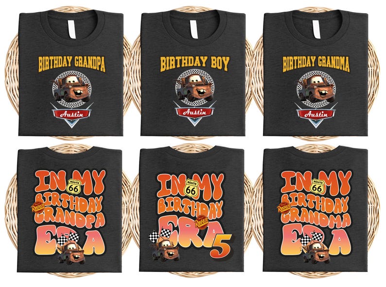 Tow Mater Birthday Boy Sweatshirt, Disney Cars Birthday Hoodie, Pixar Family Matching Birthday Sweat, Disneyland In My Birthday Era Shirt image 5