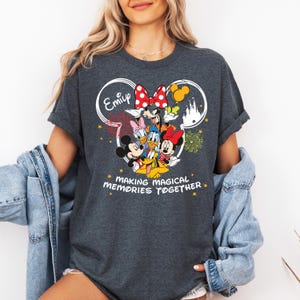 Disney Making Magical Memories T-Shirt, Mickey & Friends Shirt, Custom Magic Kingdom Hoodie, Disneyland Family Trip Sweatshirt image 5
