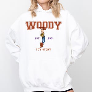 Toy Story All Characters Sweatshirts, Disney Woody & Buzz Lightyear Sweater, Jessie And Bo Peep Hoodie, Disneyland Family Trip Sweatshirts image 2