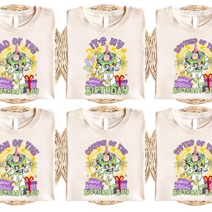 Buzz Lightyear Birthday Boy Shirt, Toy Story Family Matching Tee image 5