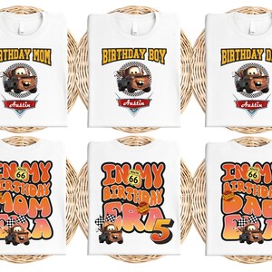 Tow Mater Birthday Boy Sweatshirt, Disney Cars Birthday Hoodie, Pixar Family Matching Birthday Sweat, Disneyland In My Birthday Era Shirt image 3