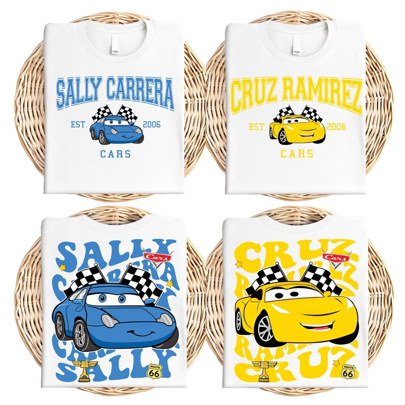 Pixar Cars Sweatshirt, Disney Lightning McQueen & Tow Mater Hoodie, Matching Cars Land Family Sweater, Disneyland Trip 2026 Sweat image 4