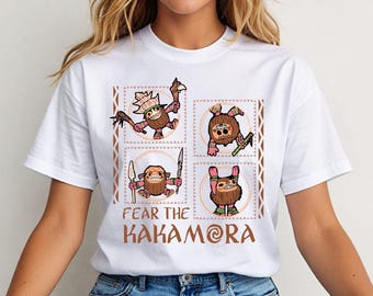 Disney Moana Kakamora T-Shirt, Disney Fear The Kakamora Tiki Shirt, Princess Moana Characters Tee, Disneyland Family Vacation Sweatshirt