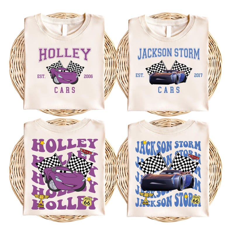 Pixar Cars Sweatshirt, Disney Lightning McQueen & Tow Mater Hoodie, Matching Cars Land Family Sweater, Disneyland Trip 2026 Sweat image 5