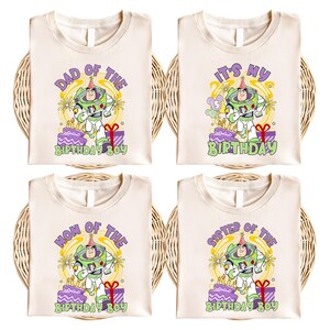 Buzz Lightyear Birthday Boy Shirt, Toy Story Family Matching Tee image 2