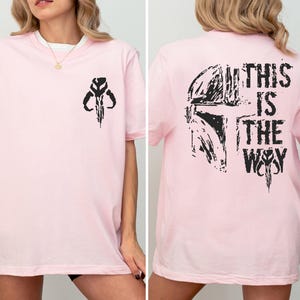 Sudadera "This Is The Way" de Star Wars, sudadera con capucha "The Mandalorian" de Disney, sudadera "Galaxy's Edge" de Star Wars, sudadera "Disneyland Family Vacation" imagen 5