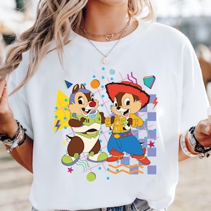 Disney Woody Chip & Buzz Dale-shirt, Chip n Dale Toy Story-T-shirt, Mickey and Friends-T-shirt, Disneyland-sweater familievakantie afbeelding 1