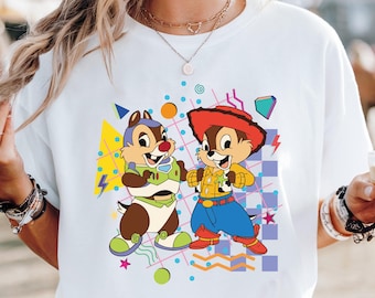 Disney Woody Chip & Buzz Dale Shirt, Chip n Dale Toy Story T-Shirt, Mickey und Friends T-Shirt, Disneyland Familienurlaub Sweatshirt