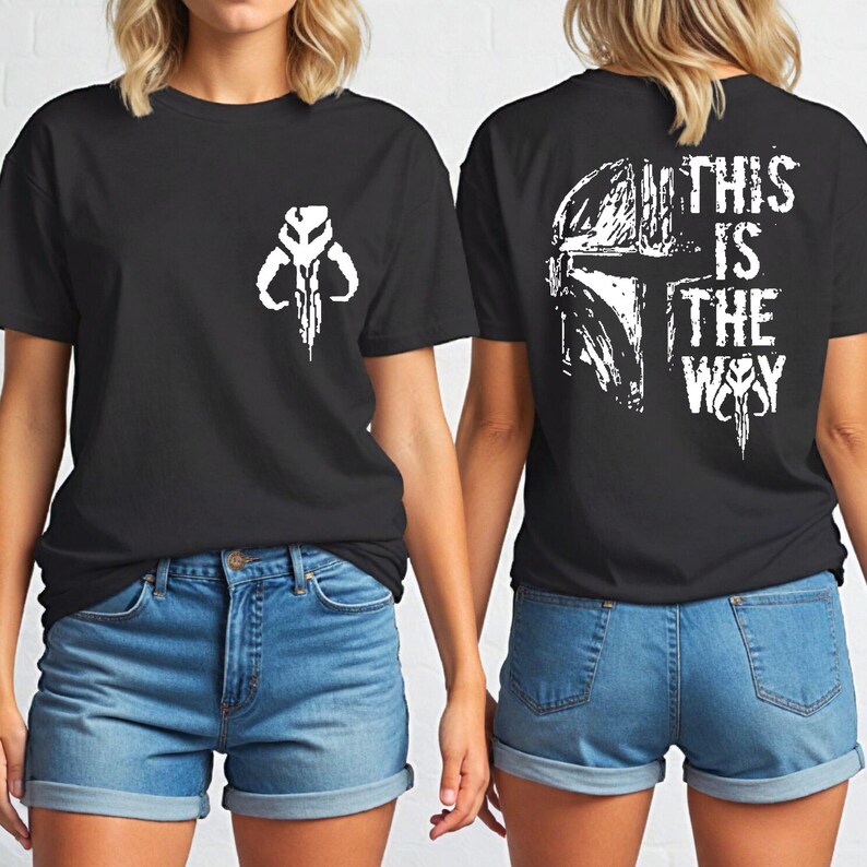 Sudadera "This Is The Way" de Star Wars, sudadera con capucha "The Mandalorian" de Disney, sudadera "Galaxy's Edge" de Star Wars, sudadera "Disneyland Family Vacation" imagen 4