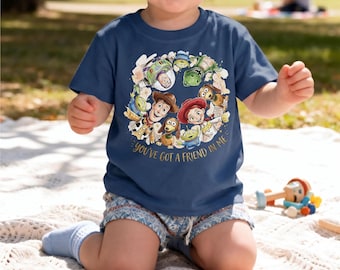 Cute Cartoon Character Shirt, Magical Castle T-Shirt, Friendship Toddler Tee, Kids Shirt, Family Holiday Shirt, California Vacation Tees