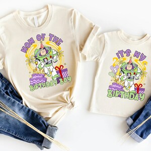 Buzz Lightyear Birthday Boy Shirt, Toy Story Family Matching Tee image 1