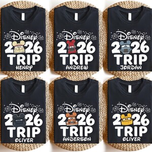 Disney 2026 Trip Shirts, Pixar Cars T-Shirt, Lightning McQueen & Tow Mater Shirt, Matching Cars Family Hoodie, Disneyland Trip Sweatshirt image 2