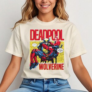 Disney Deadpool Shirt, Marvel Anti Hero T-Shirts, Kids Comic Book Deadpool Tee, Disneyland Family Vacation Sweatshirt image 2