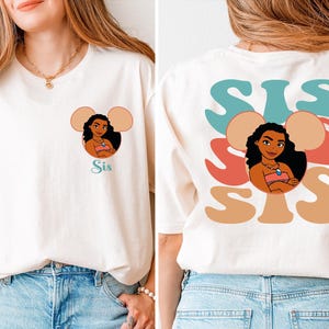 Moana Mama und Dada Passende Familien Shirts, Disneyland Urlaubsgruppe Sweatshirt Bild 3