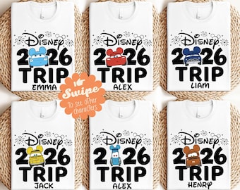 Disney 2026 Trip Shirts, Pixar Cars T-Shirt, Lightning McQueen & Tow Mater Shirt, Passende Cars Familie Hoodie, Disneyland Reise Sweatshirt