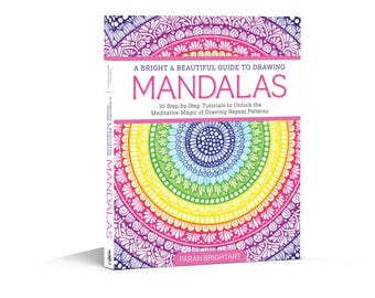 Mandala Drawing Book: 30 Step-by-Step Colorful Designs