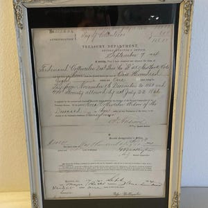 Questo documento era del Dipartimento del Tesoro degli Stati Uniti del 7 settembre 1864