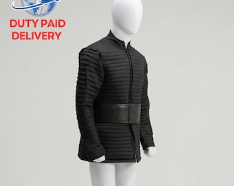 Kylo Ren Costume Shirt With Belt | Sith Lord Inspired Cosplay Outfit | Halloween mens tunic