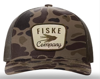 FiskeCo — Sombrero Spey de camuflaje retro