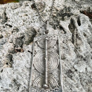 The Three Shields sterling silver Talisman It's A Guy thing image 5