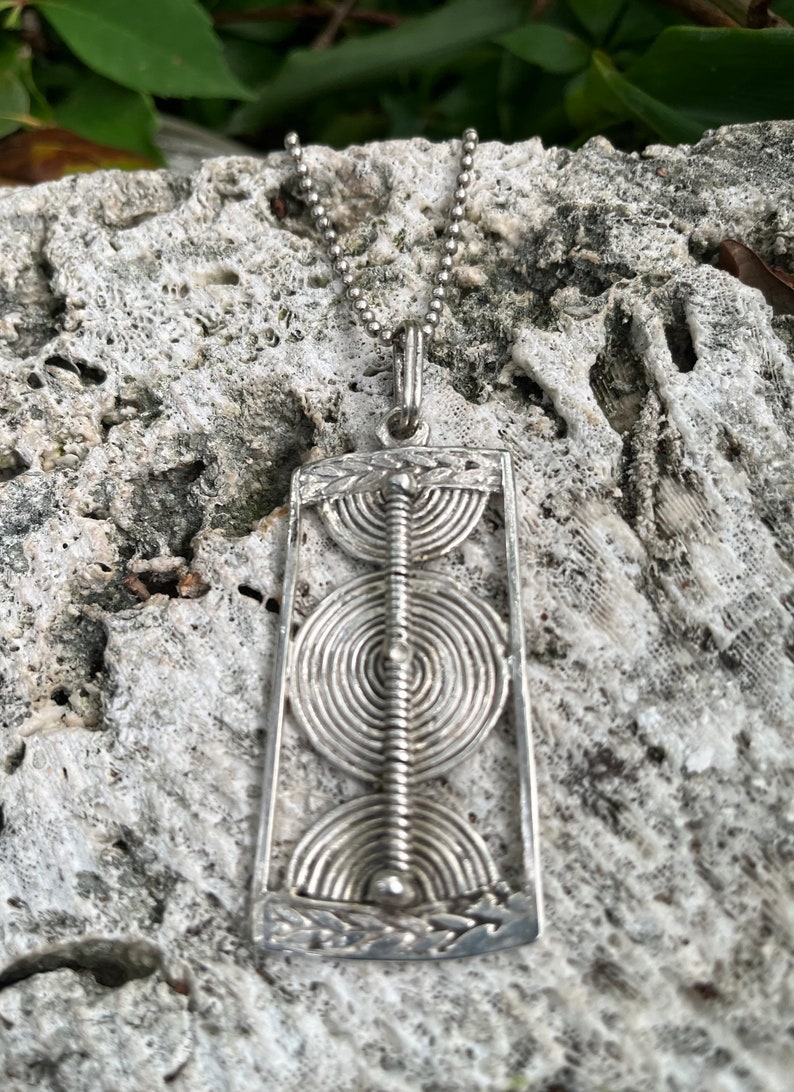 The Three Shields sterling silver Talisman It's A Guy thing image 5