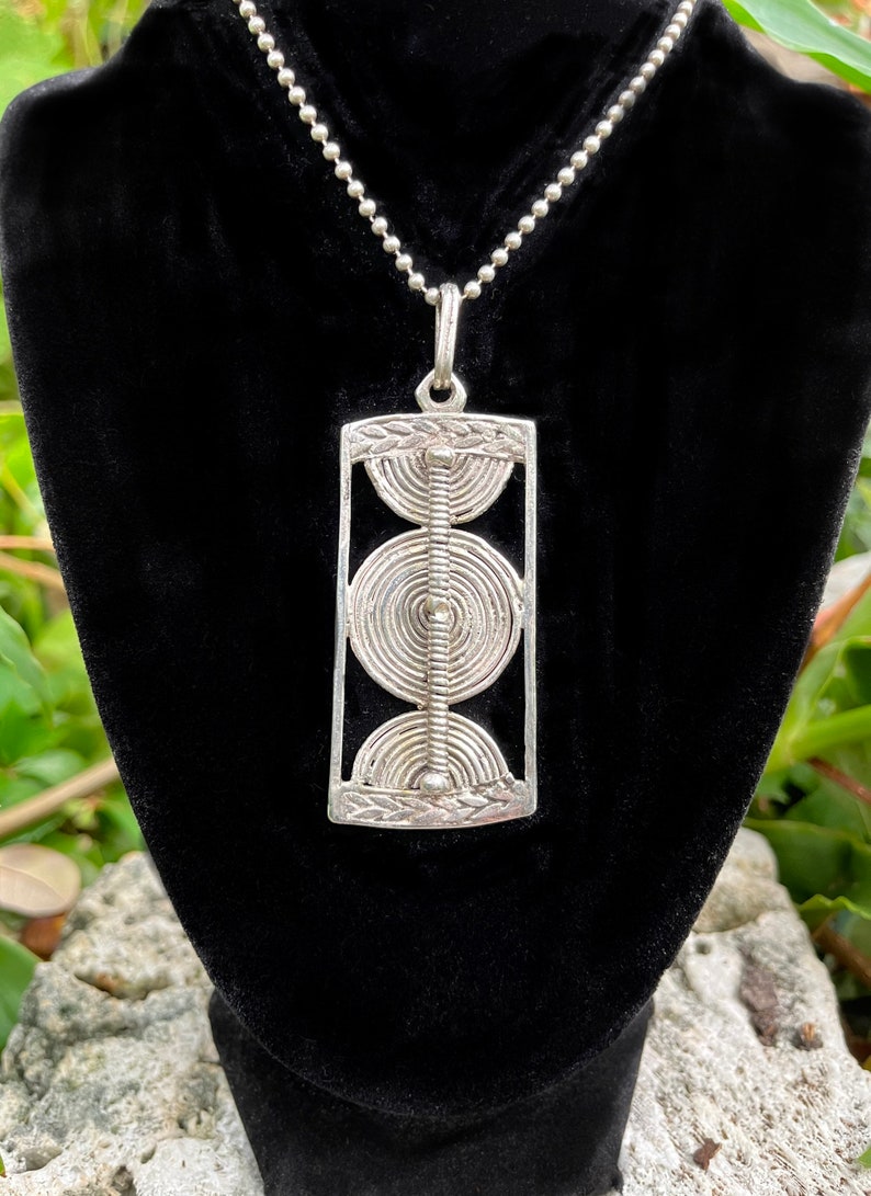 The Three Shields sterling silver Talisman It's A Guy thing image 2