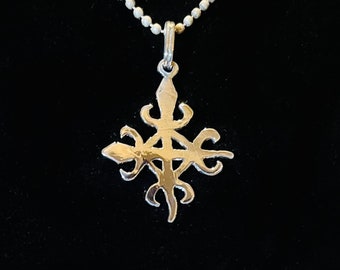 SALE! Custom Order for Ifeniwa Sterling Silver Pendant Adinkra Symbol for Unity