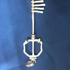 Jungle King Sterling Silver KeyBlades Kingdom Hearts  Jungle KeyBlades Cosplay Oblivion Ultima Video Games Jewelry Sora Oath Keeper
