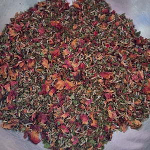 Cottage Bloom Simmer Blend/ Potpourri da fornello con rosa, lavanda e melissa (57 g)