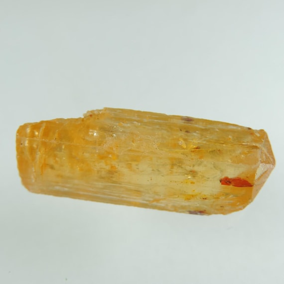 【order】ImperialTopaz  orange yellow Yellow Orange Imperial Topaz Crystal, Terminated Specimen, Brazil