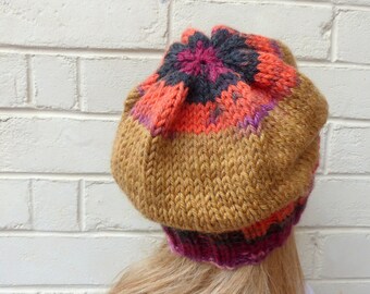 Burnt Orange Beanie - Etsy Australia