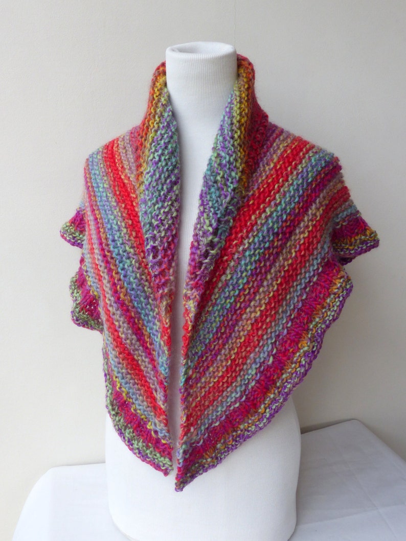 ORKED INSTANT SHAWL PLAIN - NUDE PINK main image 1