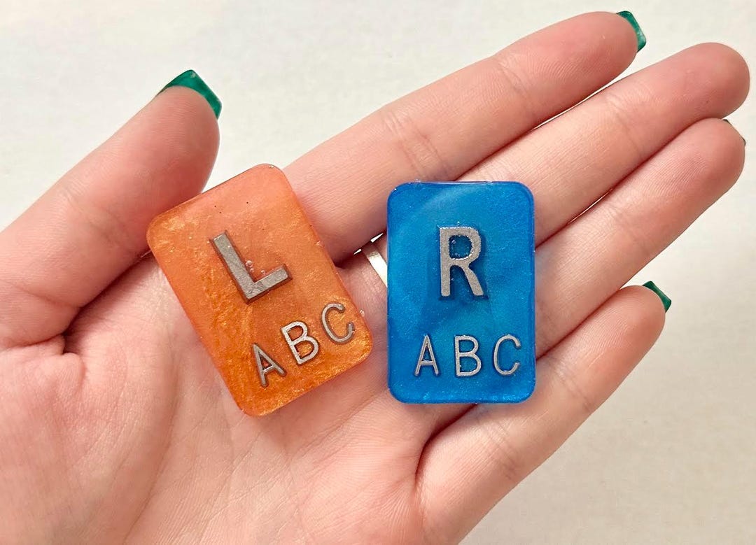 Custom Xray Marker Set With Initials - Large, Shimmer Colors - Etsy