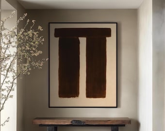 Japandi Wall Art,Wabi Sabi Art,Minimal Abstract Ink Art,Zen Style Art,Temple Wall Art,Abstract Architecture Print,Torii Gate,Traditional Art