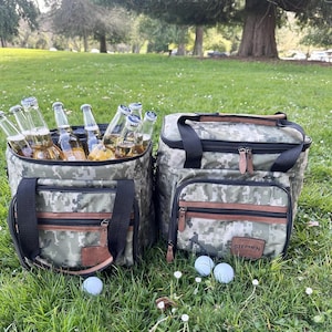 Personalized Cooler Bag for Men – Custom Insulated Golf Cooler Bag, Best Groomsmen Gift for Weddings, Tailgating, & Outdoor Adventures