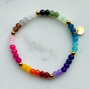 Friendship Bracelets. Rainbow Heart. Multicolor Festival Bracelet. Handmade Bracelet. Party Favor. Birthday Gift. Personalized Jewelry.
