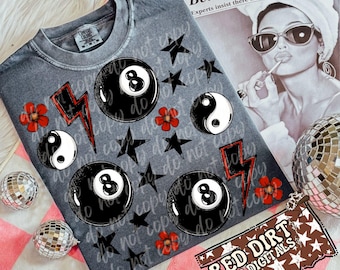 Edgy 8 Ball PNG | Trendy | Edgy Humor | Sassy (Digital Download)