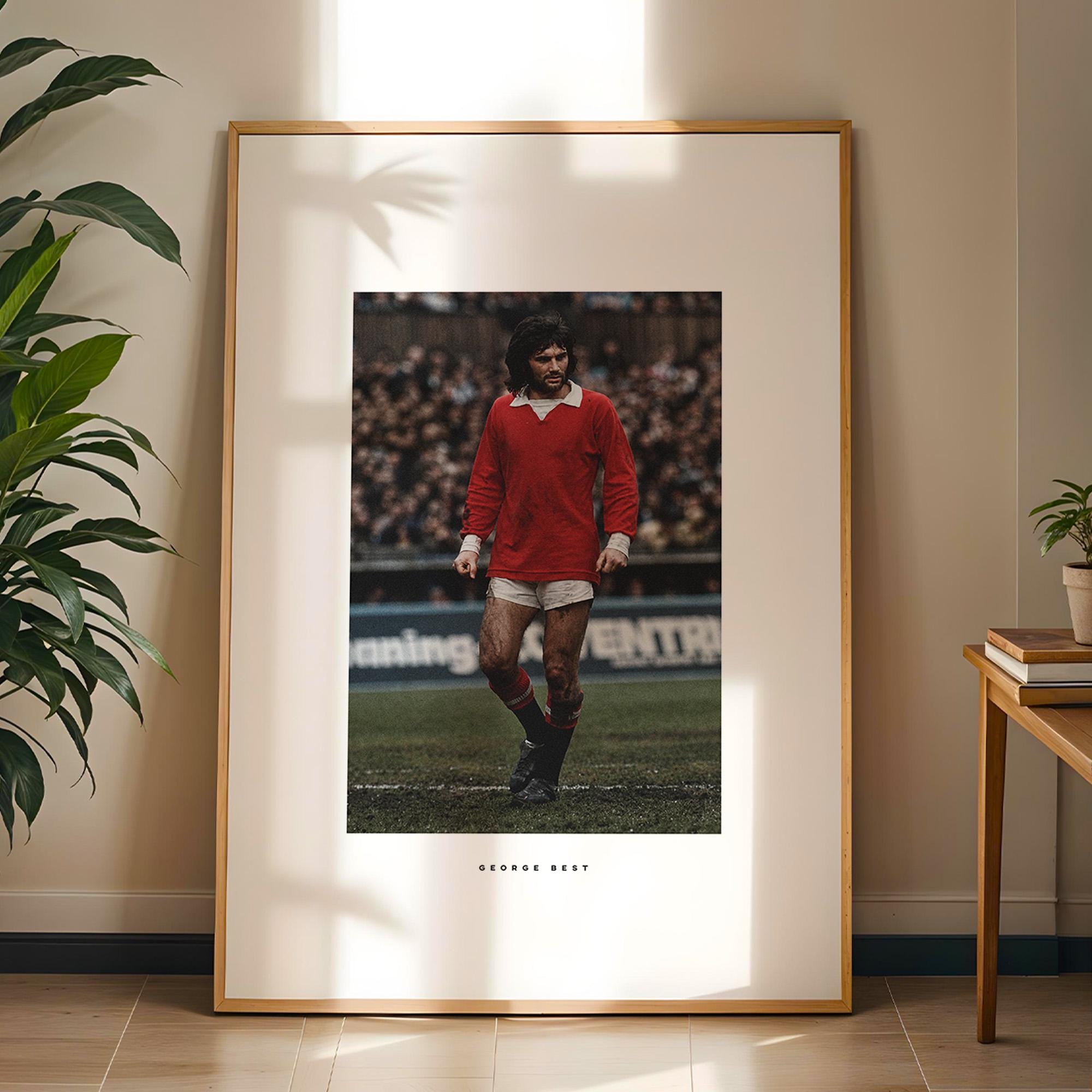 マンチェスター ユナイテッド オールド トラフォード アートポスター A2版 Retro Manchester United Poster - Etsy