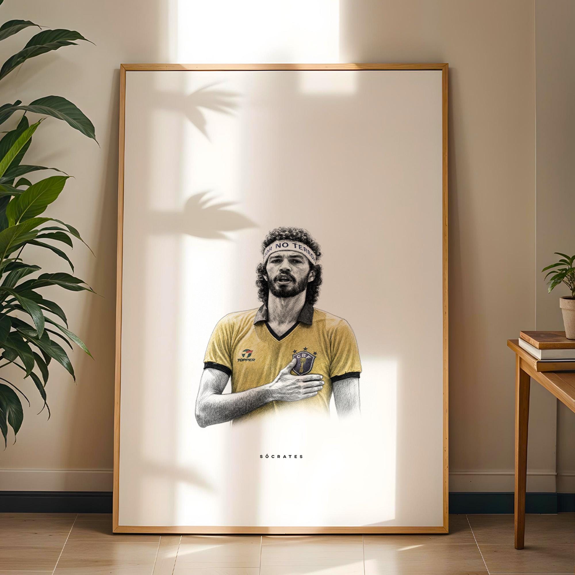 Brazil Socrates - Etsy