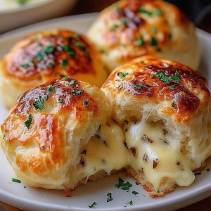 THE BEST RECIPE For Pillsbury Biscuit Garlic Butter Cheese Bombs