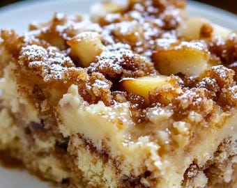 THE BEST RECIPE For Apple Crisp Coffee Cake
