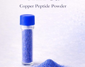 GHK-Cu Copper Peptide Powder | Skin Glow Booster, DIY Skincare Active (1g)
